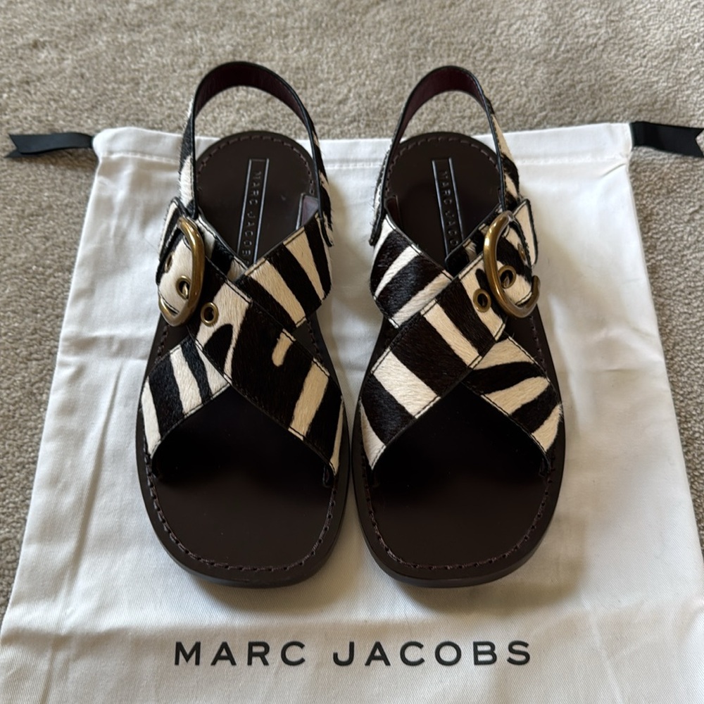 New Marc Jacobs Slingback Sandal / Size 40